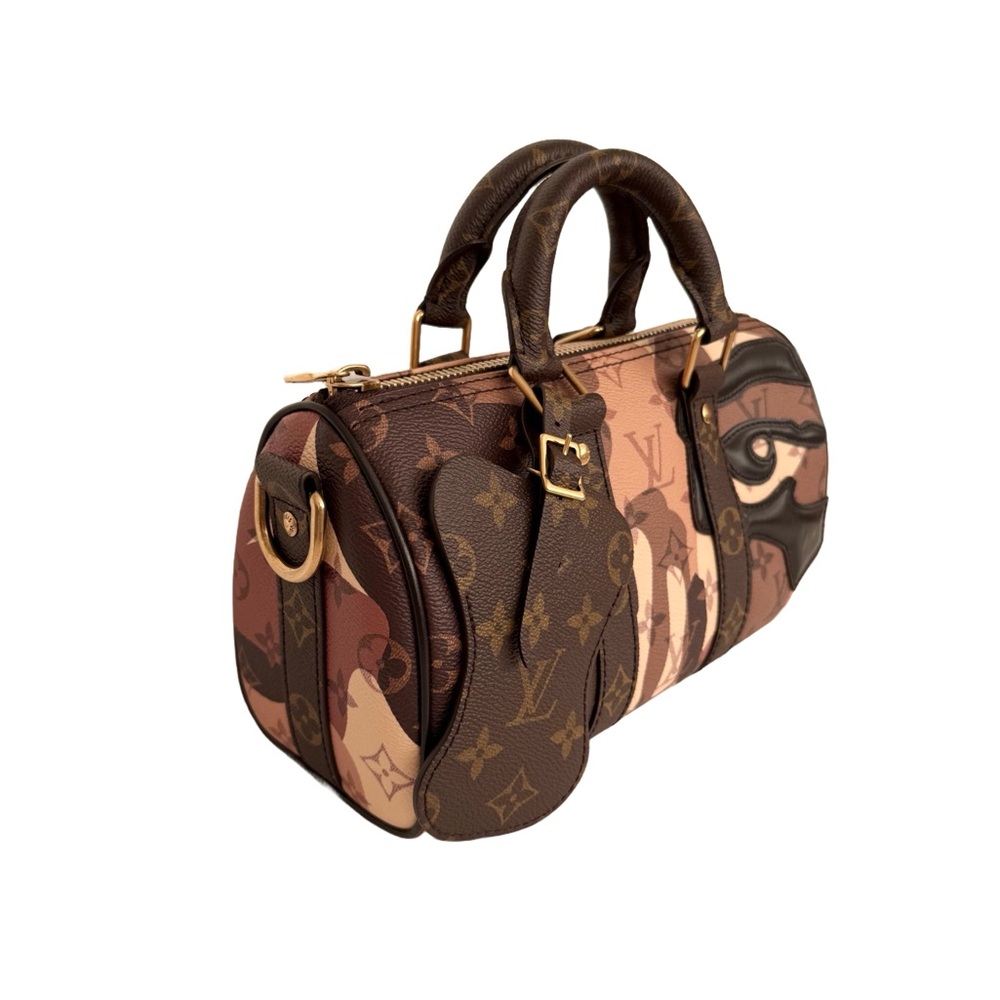 Louis Vuitton x KidSuper Keepall 25 Portrait Monogram Brown Limited Edition - Picture 15 of 16